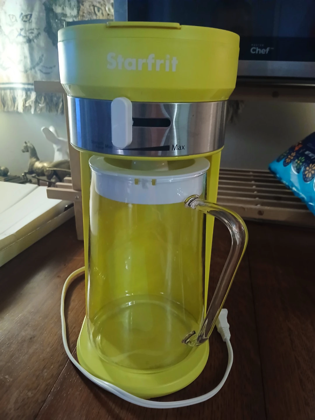Starfrit Yellow Coffee Maker