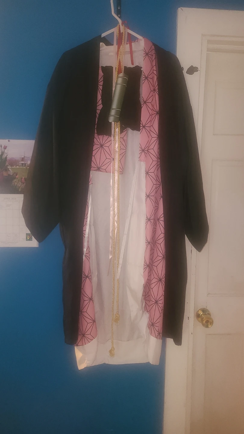 Nezuko Kamado Kimono Cosplay Outfit