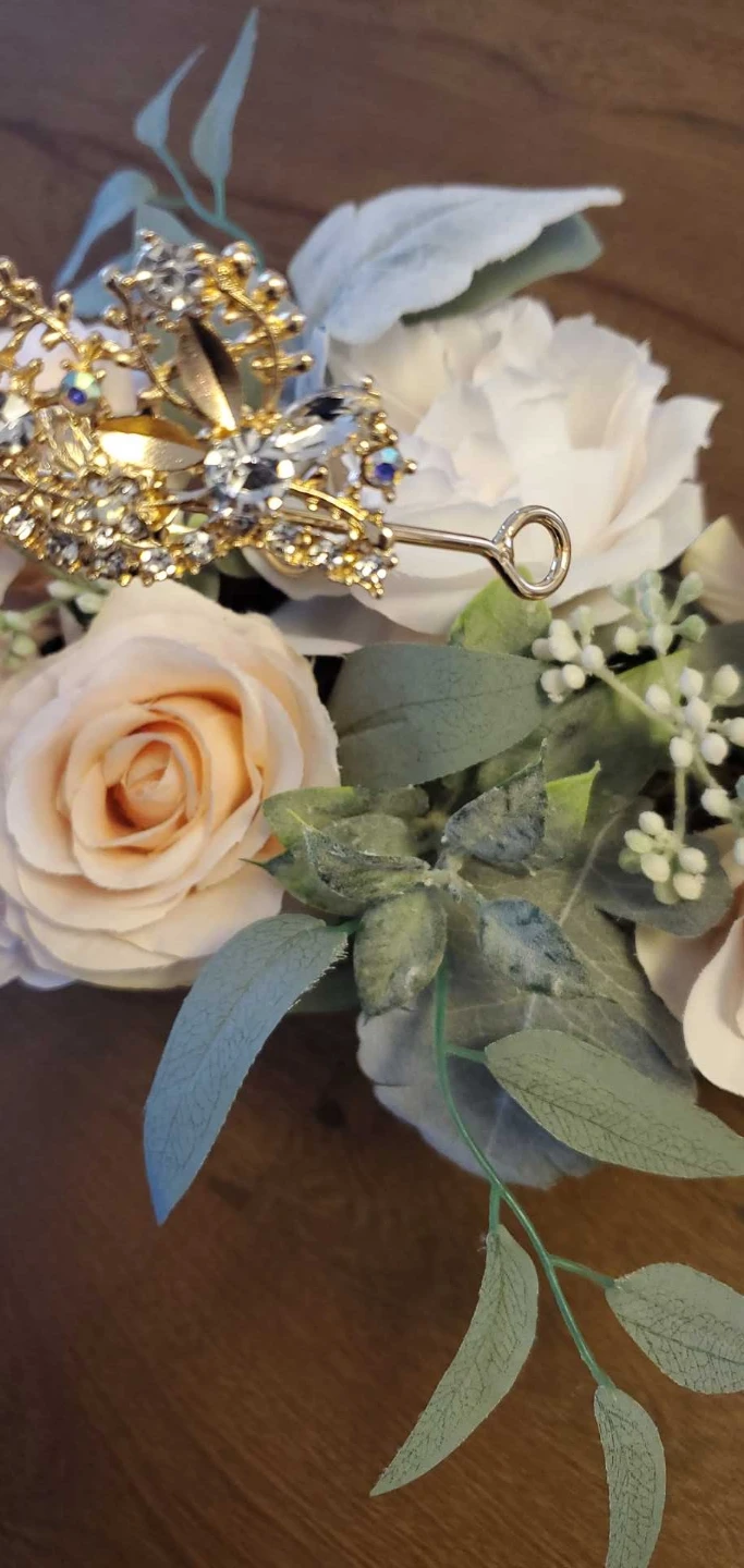 Gold Crystal Tiara - photo 3