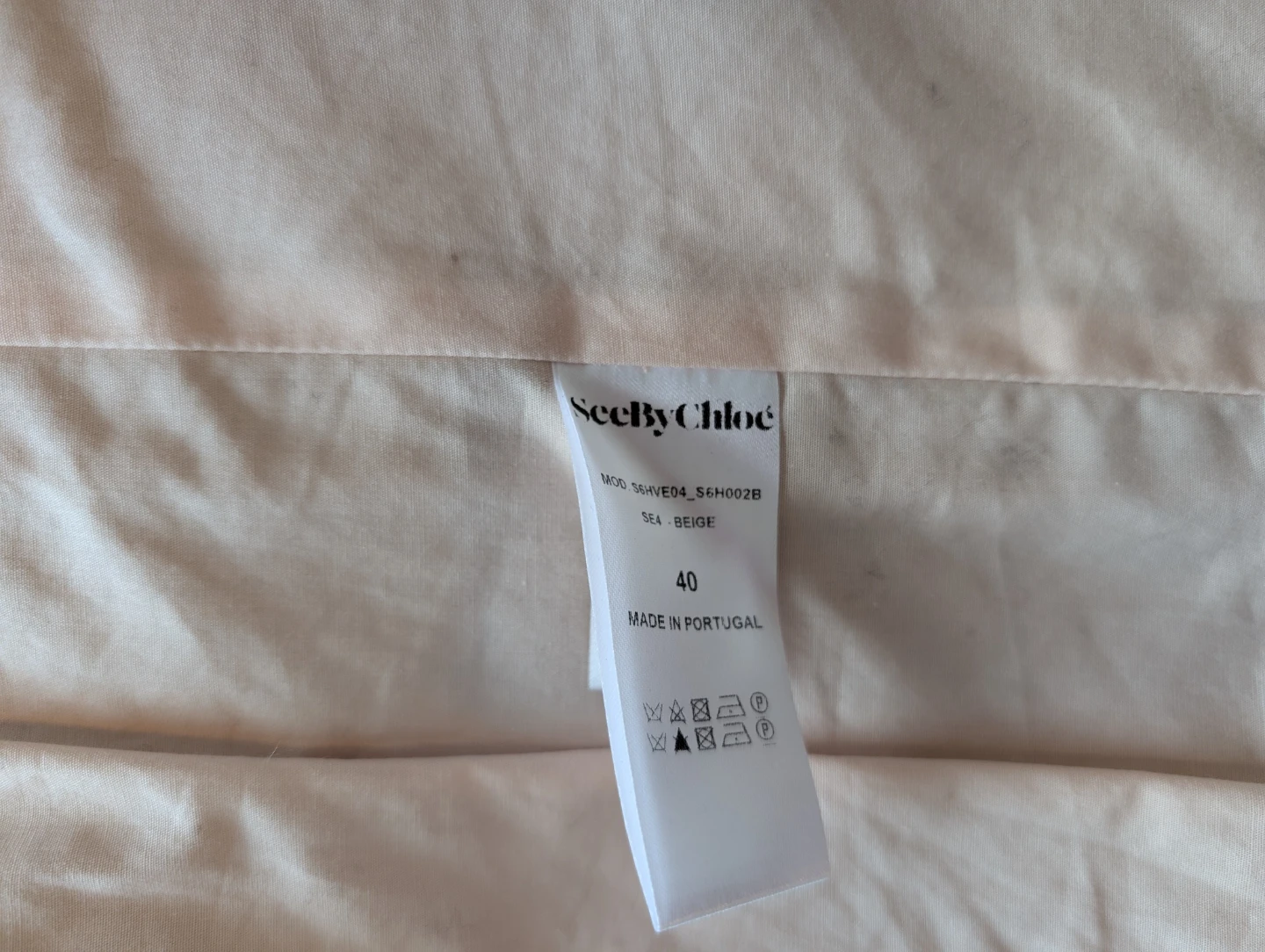 See By Chloé Beige Blazer Size 40 - photo 2