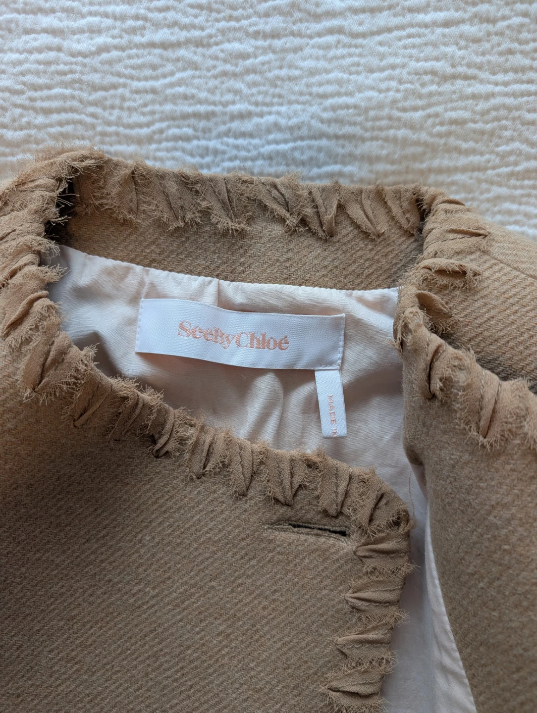 See By Chloé Beige Blazer Size 40 - photo 4