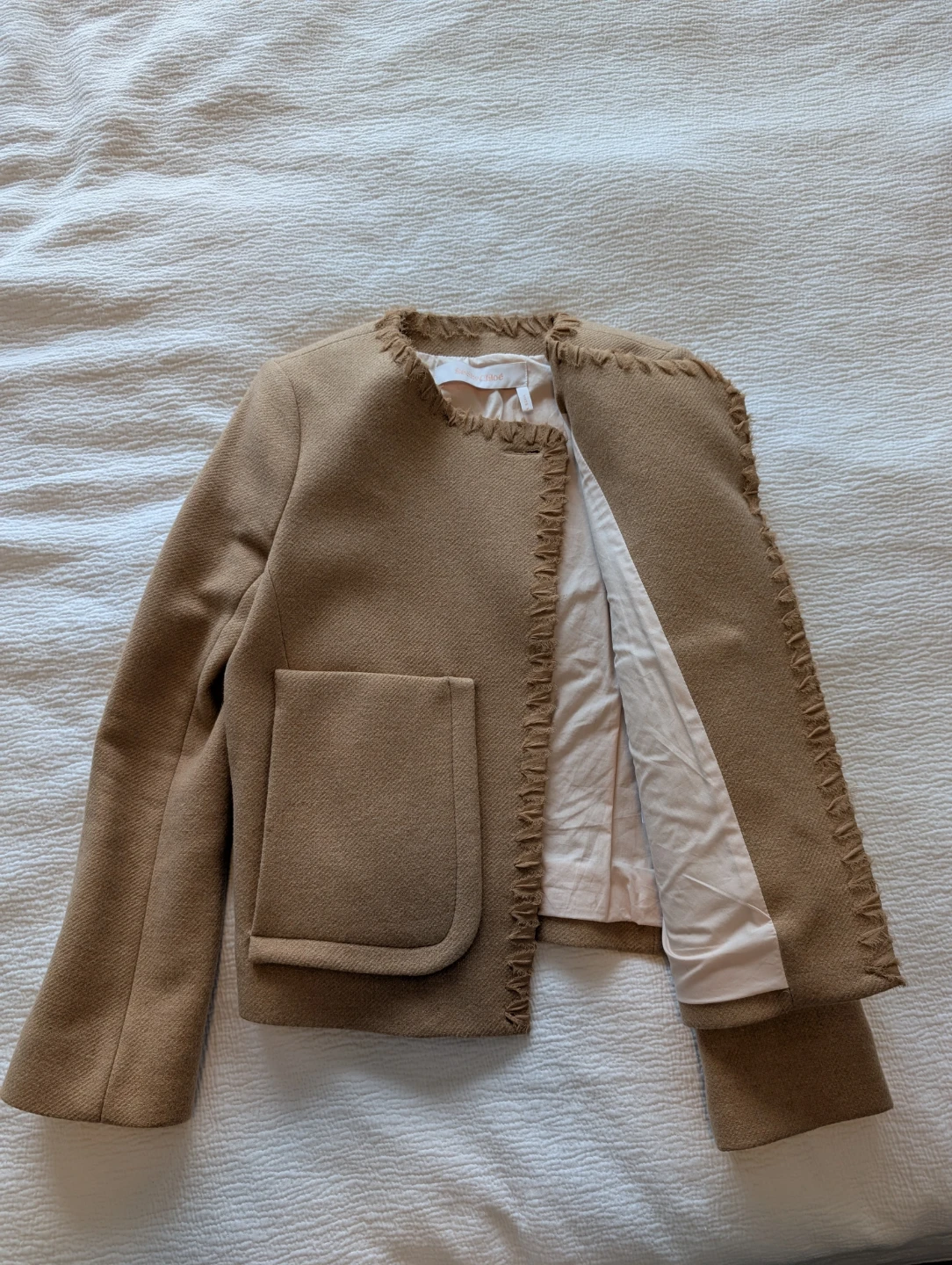 See By Chloé Beige Blazer Size 40 - photo 5
