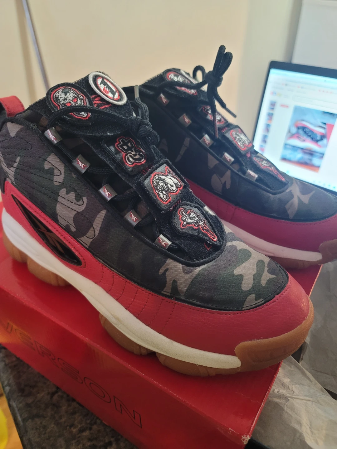 Reebok IVERSON LEGACY RB 'Tatoo Patches' - photo 3
