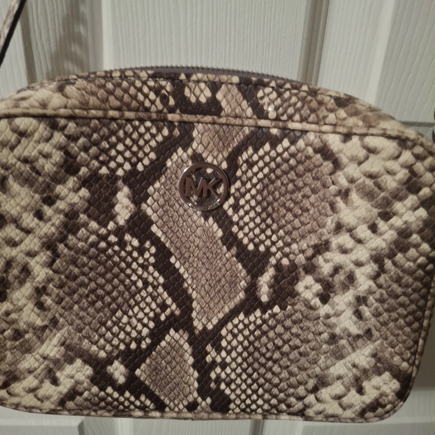 Michael Kors Snake Print Crossbody Bag