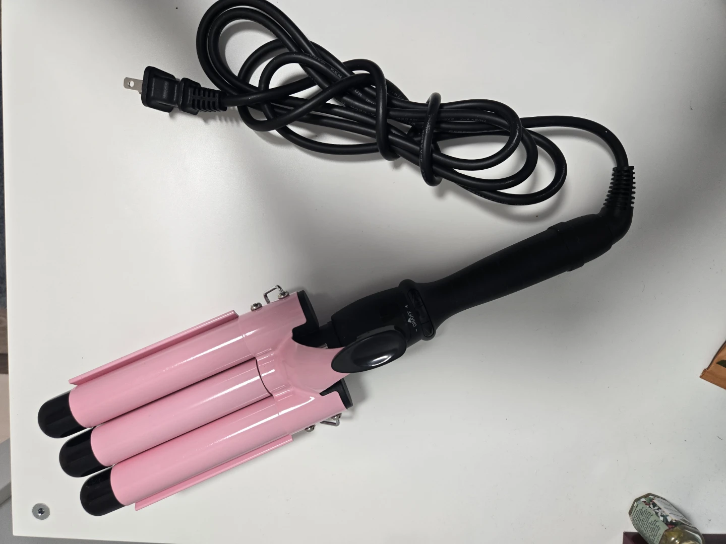 Pink 3-Barrel Hair Waver
