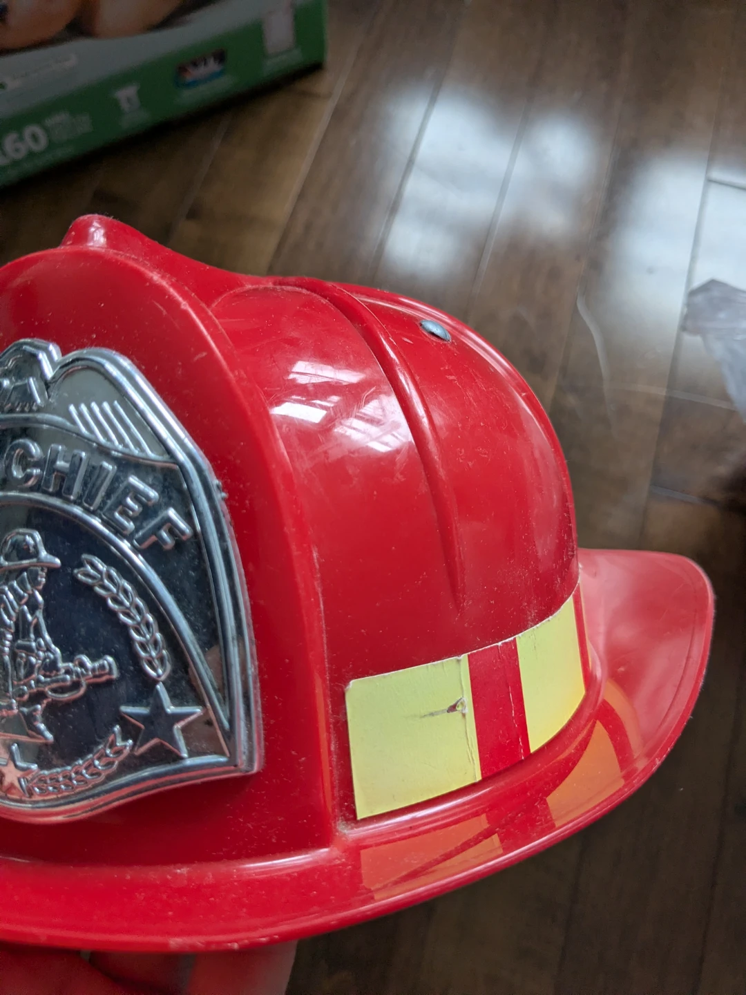Red Fire Chief Toy Hat - photo 4