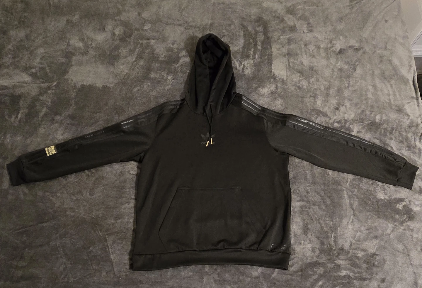 Adidas Black Hoodie - Size XL