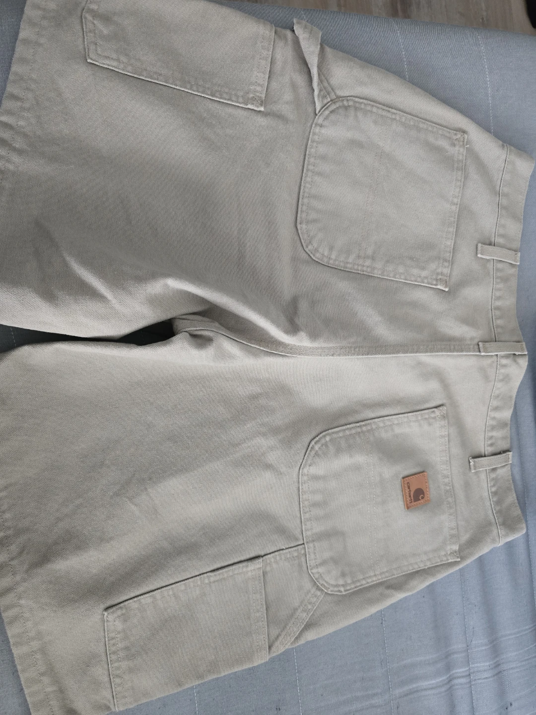 Carhartt Tan Carpenter Shorts - photo 3
