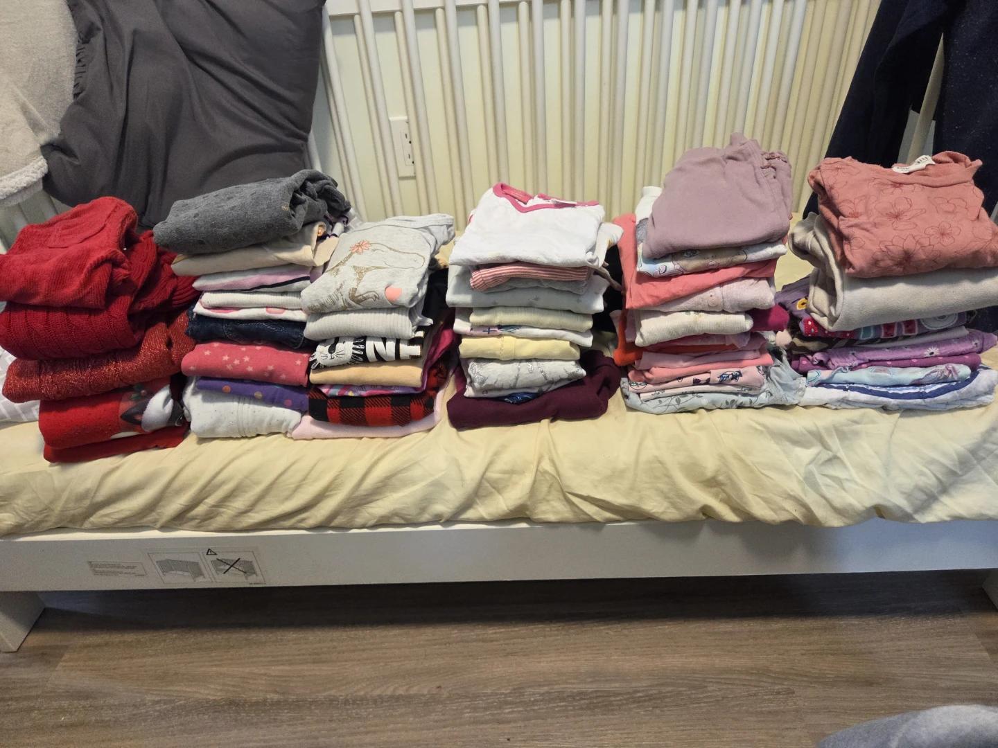 Large bundle baby girl clothes 18-2T (over 70 pieces)