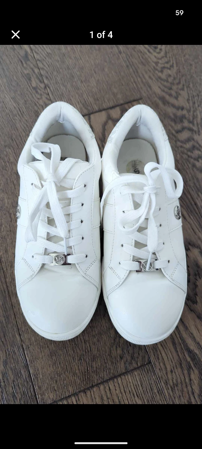 Michael Kors White Sneakers