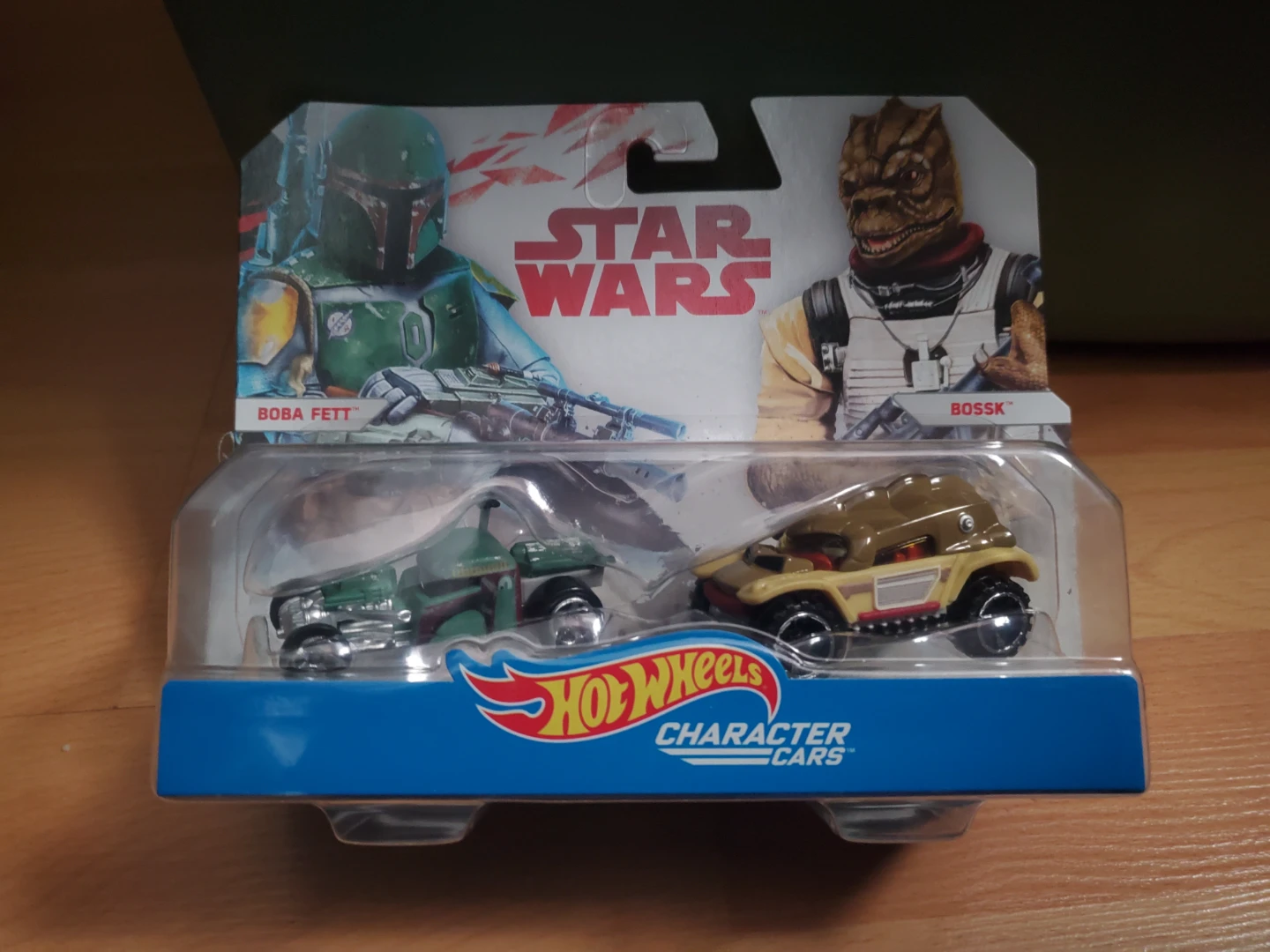 Hot Wheels Star Wars Boba Fett & Bossk Character Cars 2-Pack