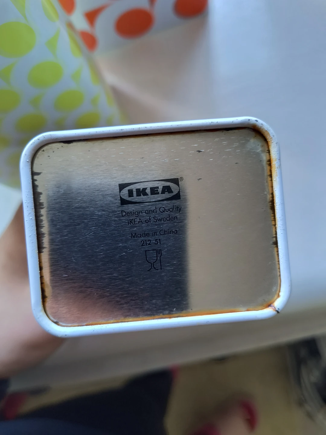 Set of 3 IKEA Tin Storage Containers - photo 2
