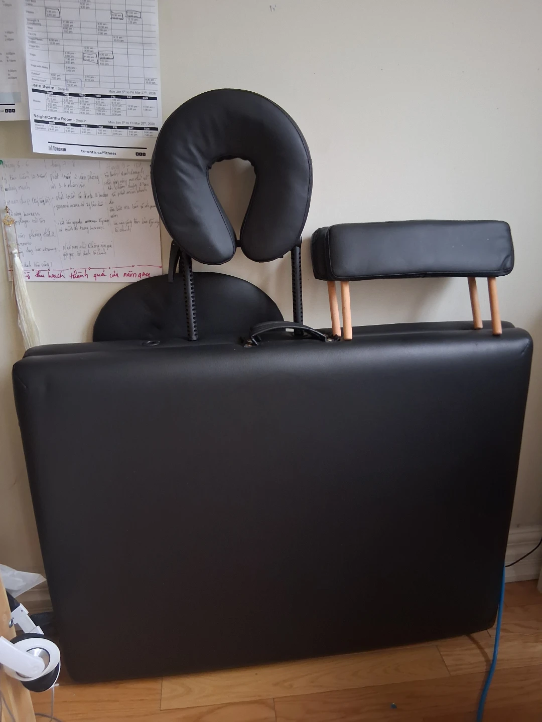 Greenlife Massage Table with Face Cradle and Arm Rests