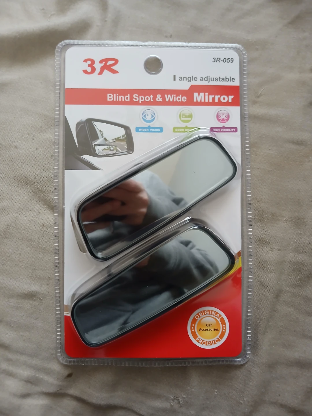 3R Blind Spot & Wide Angle Adjustable Mirrors (Set of 2) - photo 2