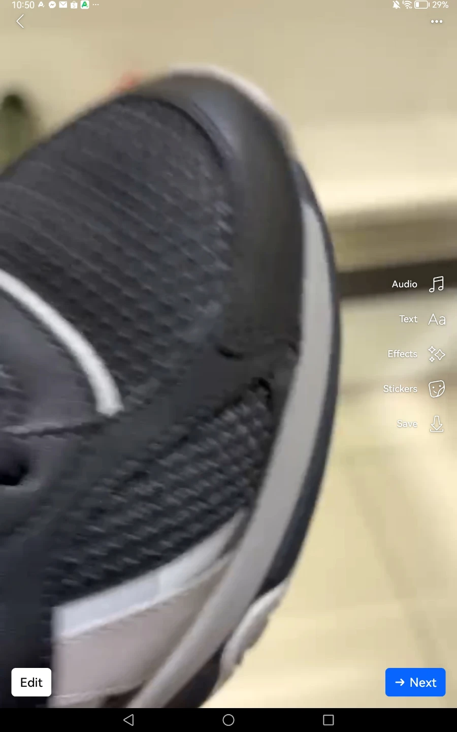 Michael Kors Black & Grey Running Shoes - photo 2