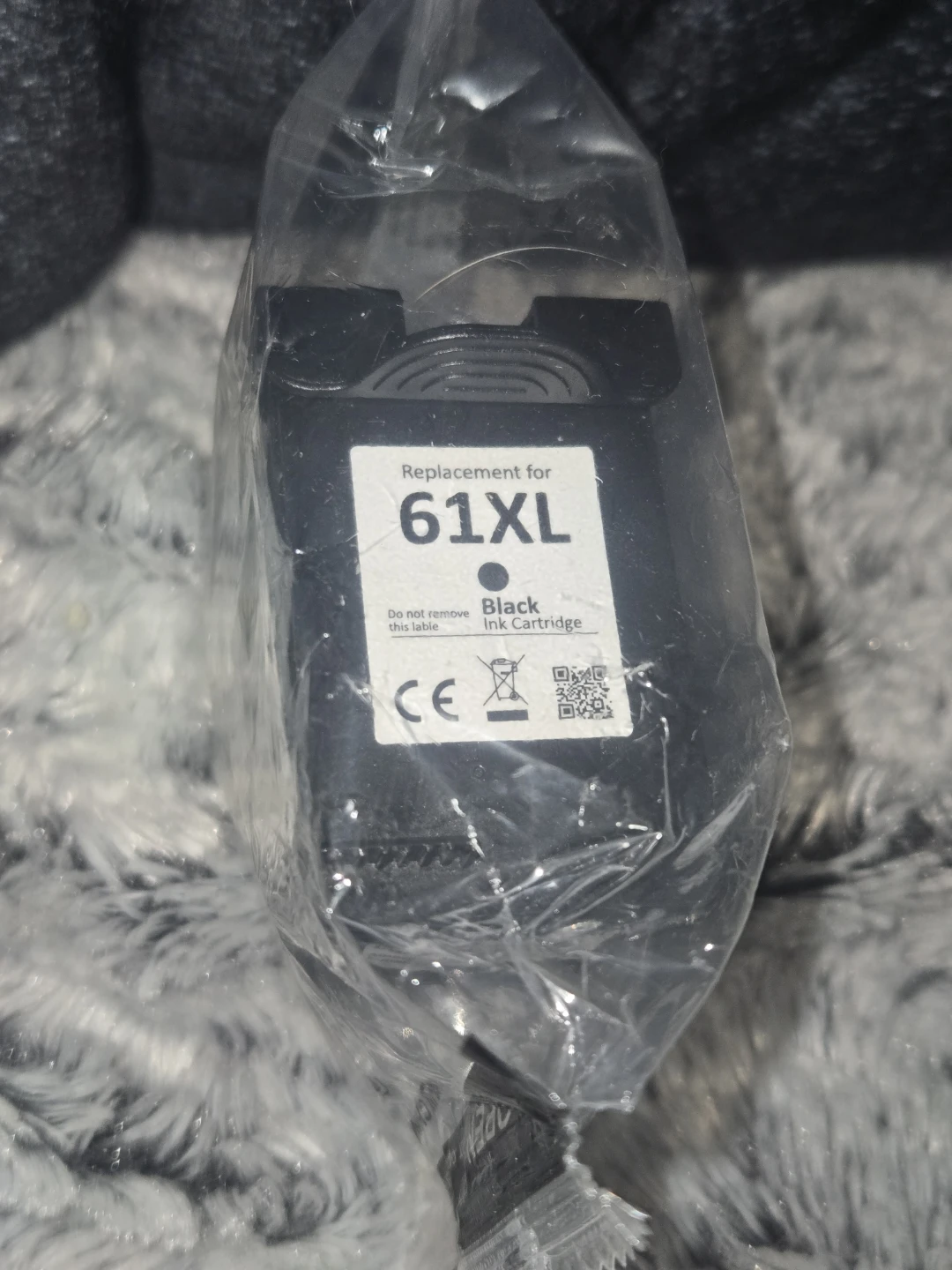 Black Ink Cartridge Replacement for 61XL
