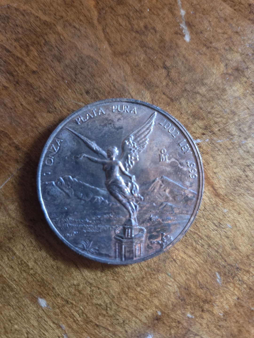 2002 Mexico Libertad Silver Coin