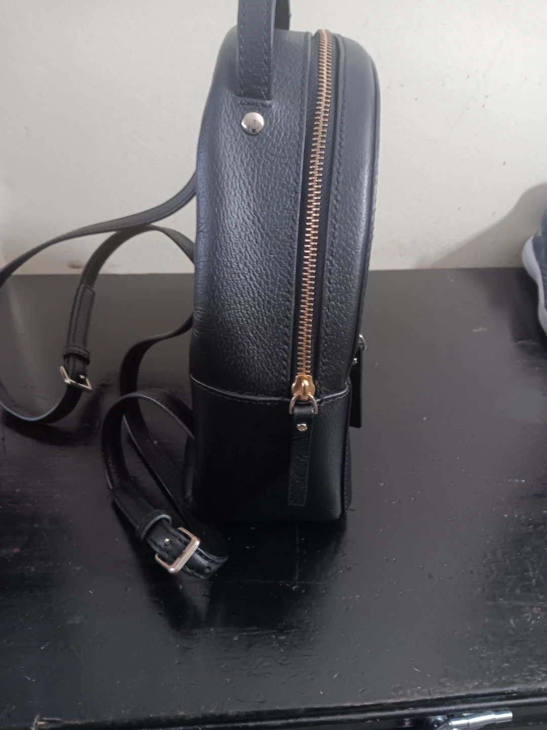Kate Spade Black Leather Backpack - photo 3