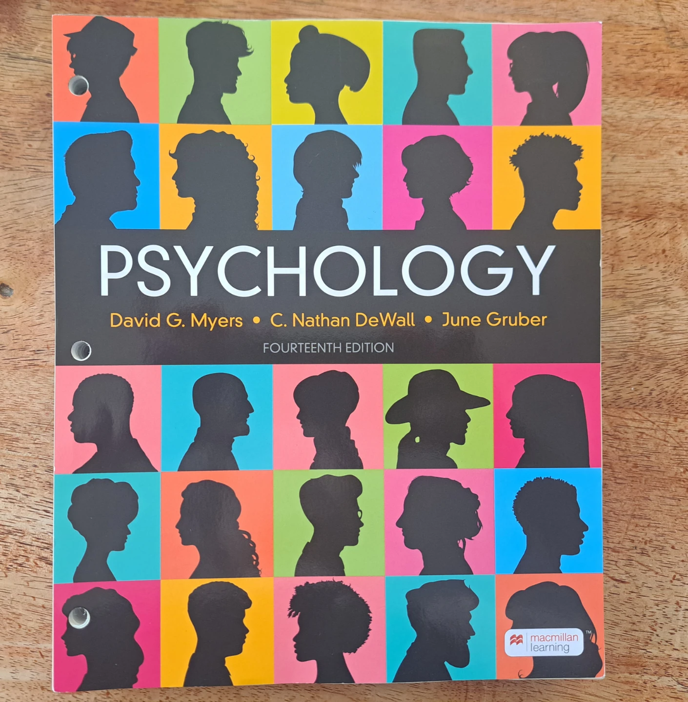 Psychology Textbook: David G. Myers. 14th Edition. Loose Leaf