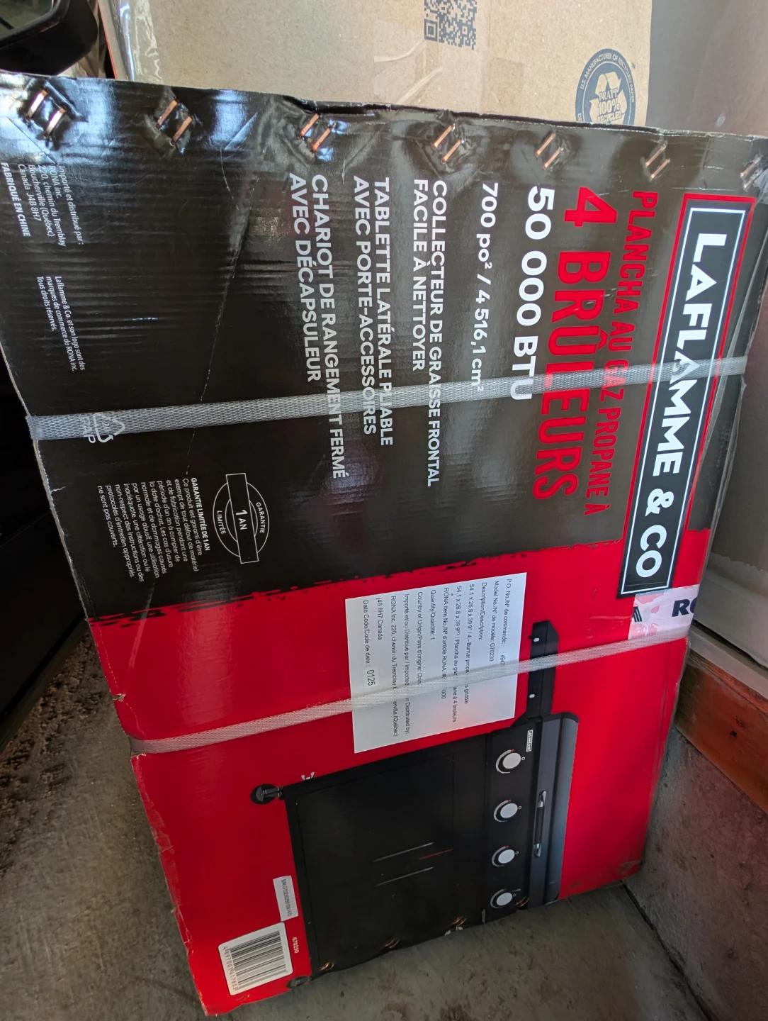 LaFlamme & Co 4 Burner Propane Griddle - photo 3