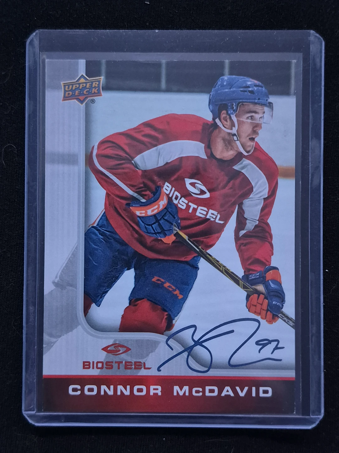 RARE Connor McDavid Biosteel promo card