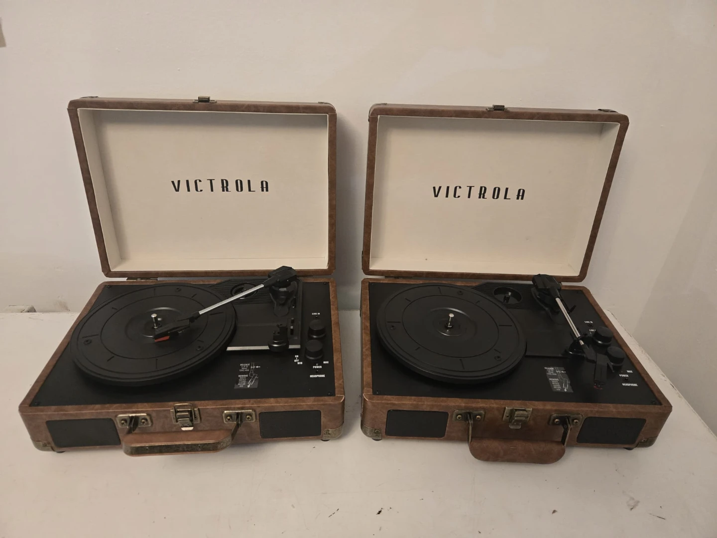 Victrola Journey 3-Speed Turntable x2