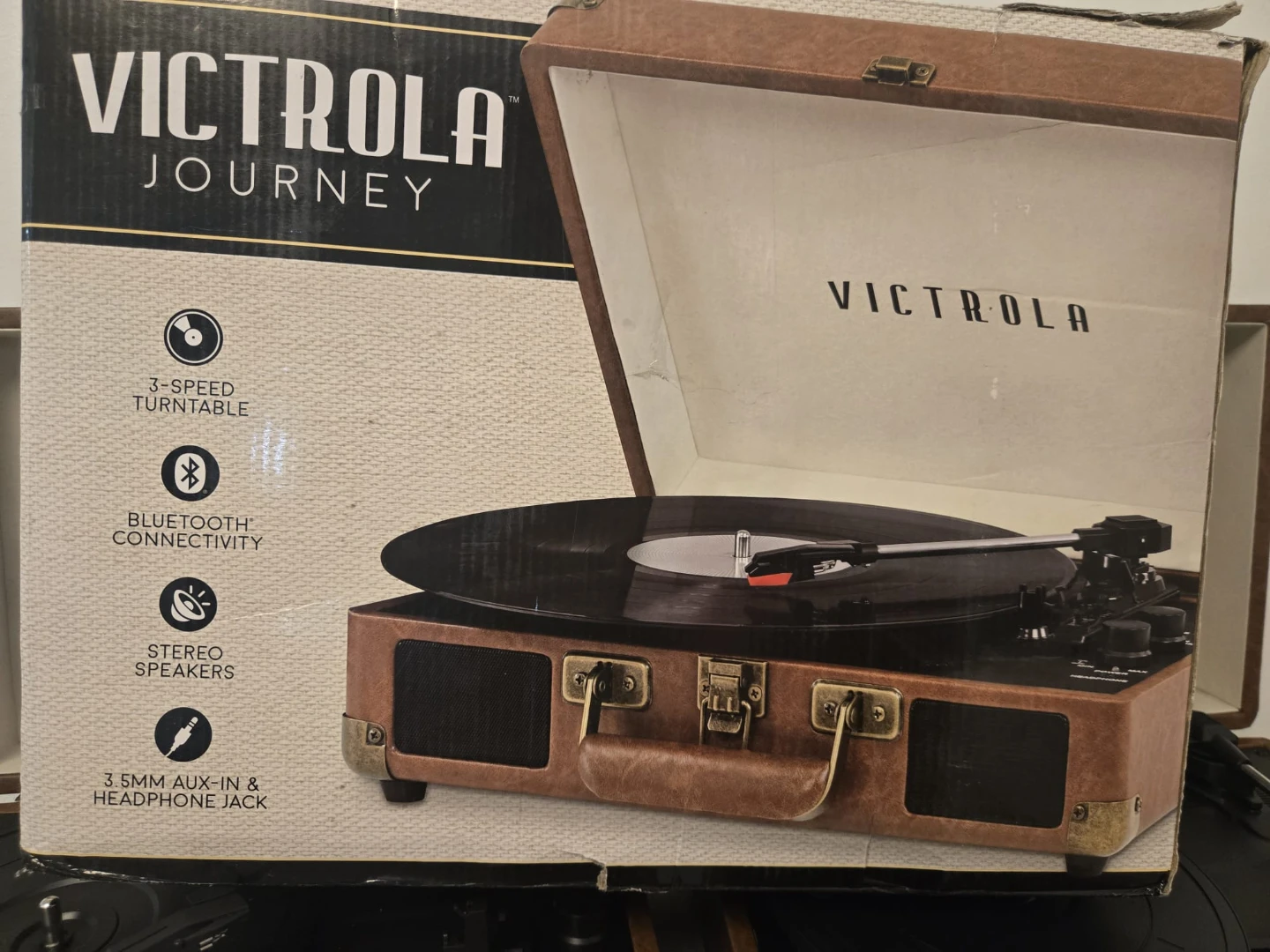 Victrola Journey 3-Speed Turntable x2 - photo 3