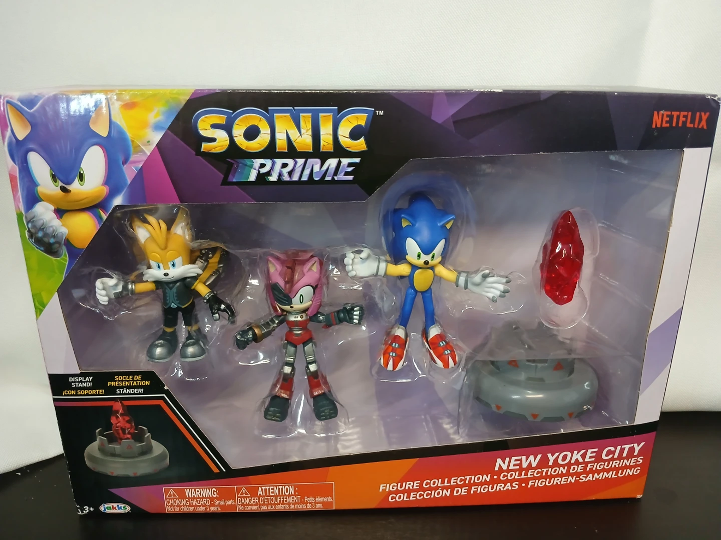 Sonic Prime New Yoke City Figure Collection