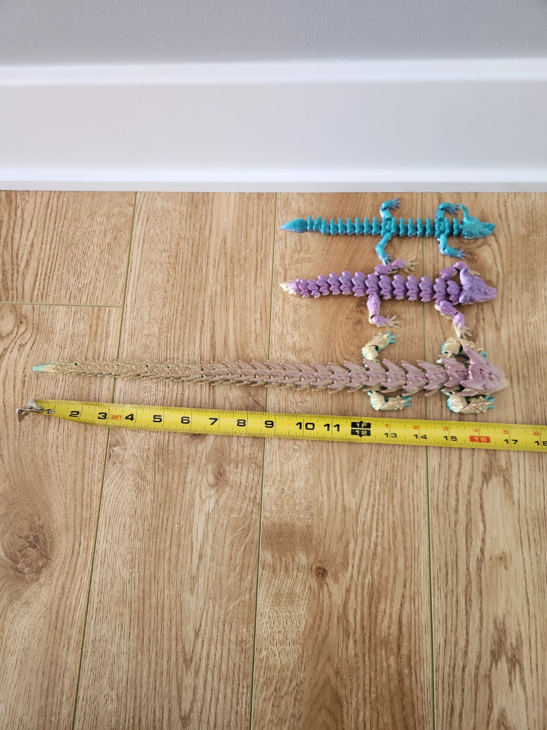 Articulated Dragon Toy - Multi-Color 3D Printed - photo 5