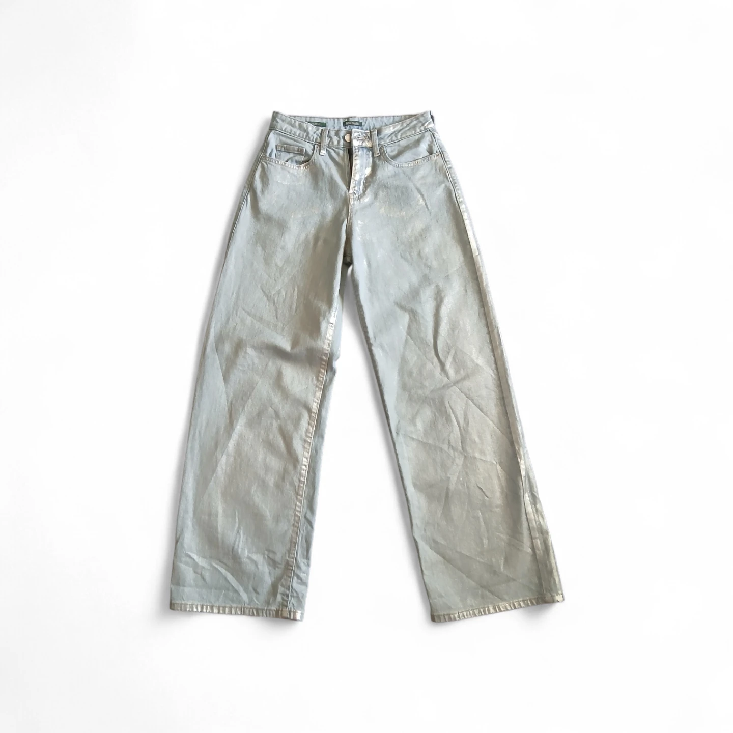 Wild Fable Women's Silver  Wide Leg Jeans Size 4