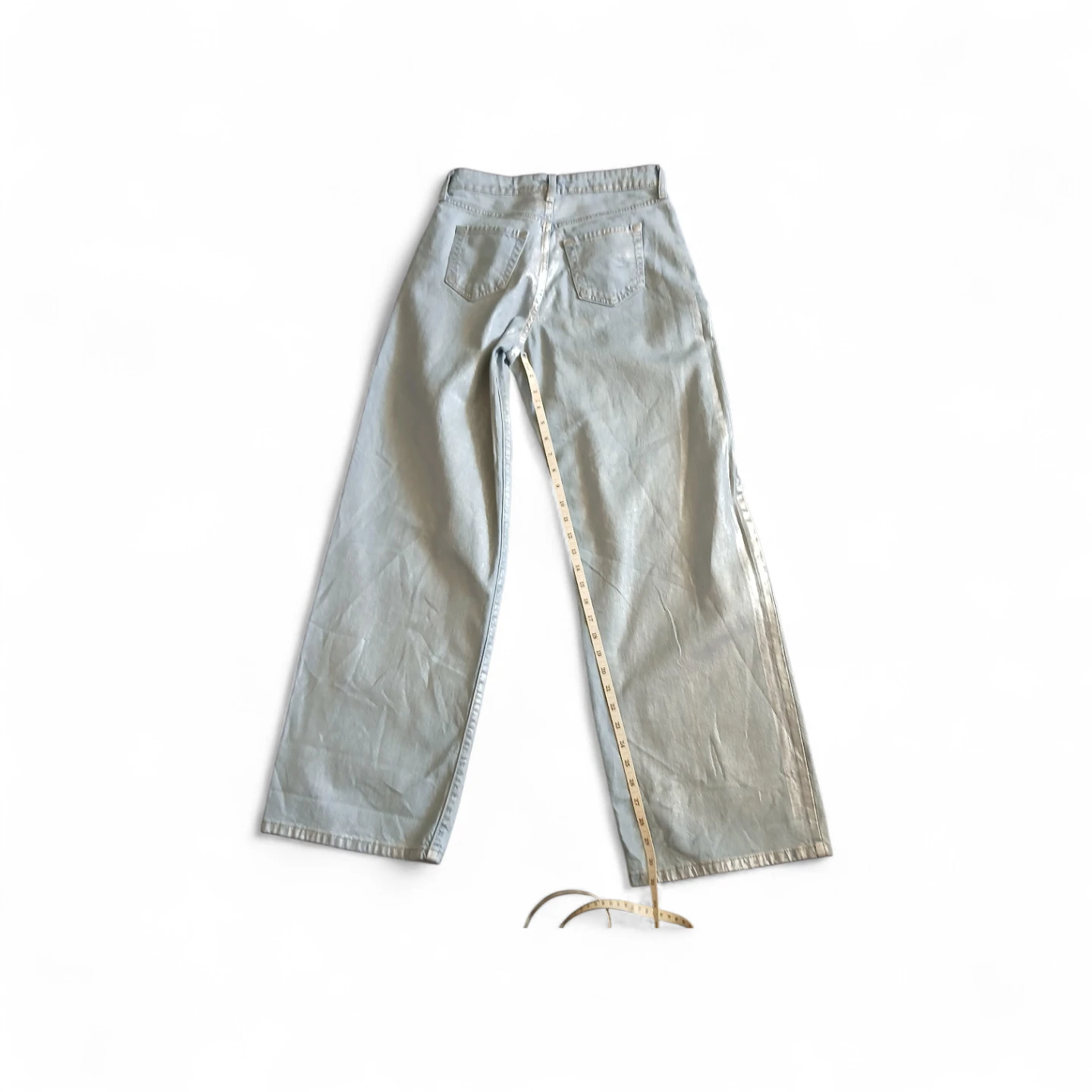 Wild Fable Women's Silver  Wide Leg Jeans Size 4 - photo 2