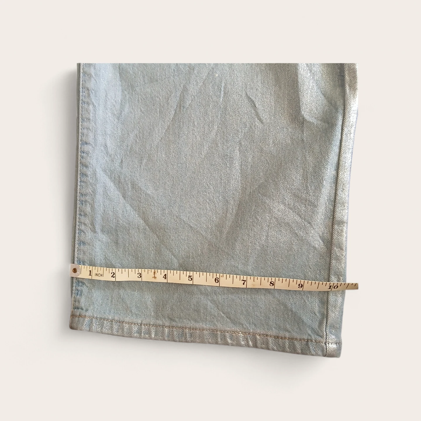 Wild Fable Women's Silver  Wide Leg Jeans Size 4 - photo 5