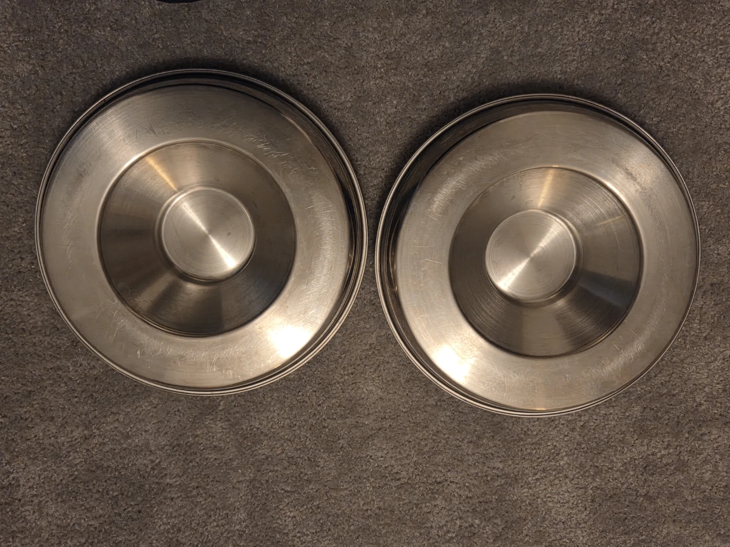 Set of 2 Stainless Steel Pet dishes - photo 2