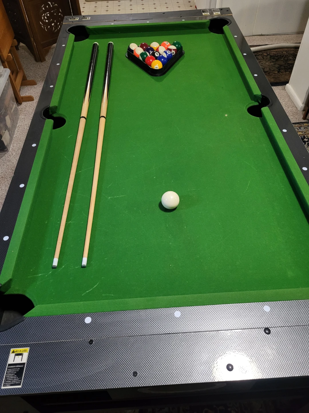 Multi-Game Table: Pool, Air Hockey, and More! - photo 2