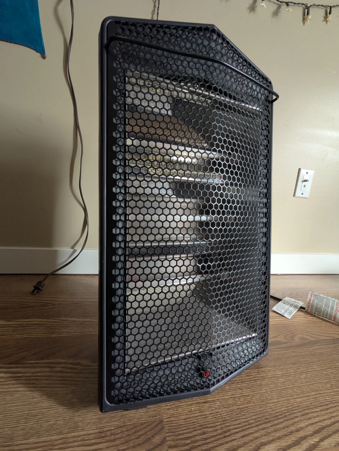 1500W Electric Quartz Radiant Heater with 3-Heat Settings - photo 2