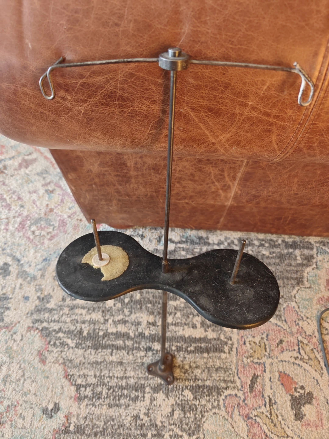 Vintage Side Table Caddy Tray - photo 3
