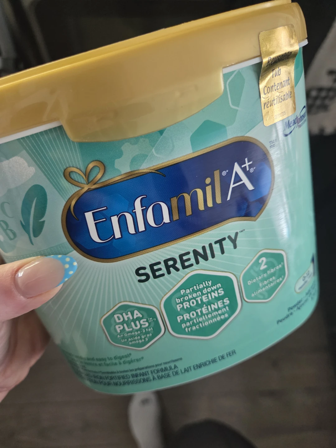 Enfamil A+ Serenity Partially broken down protein infant formula