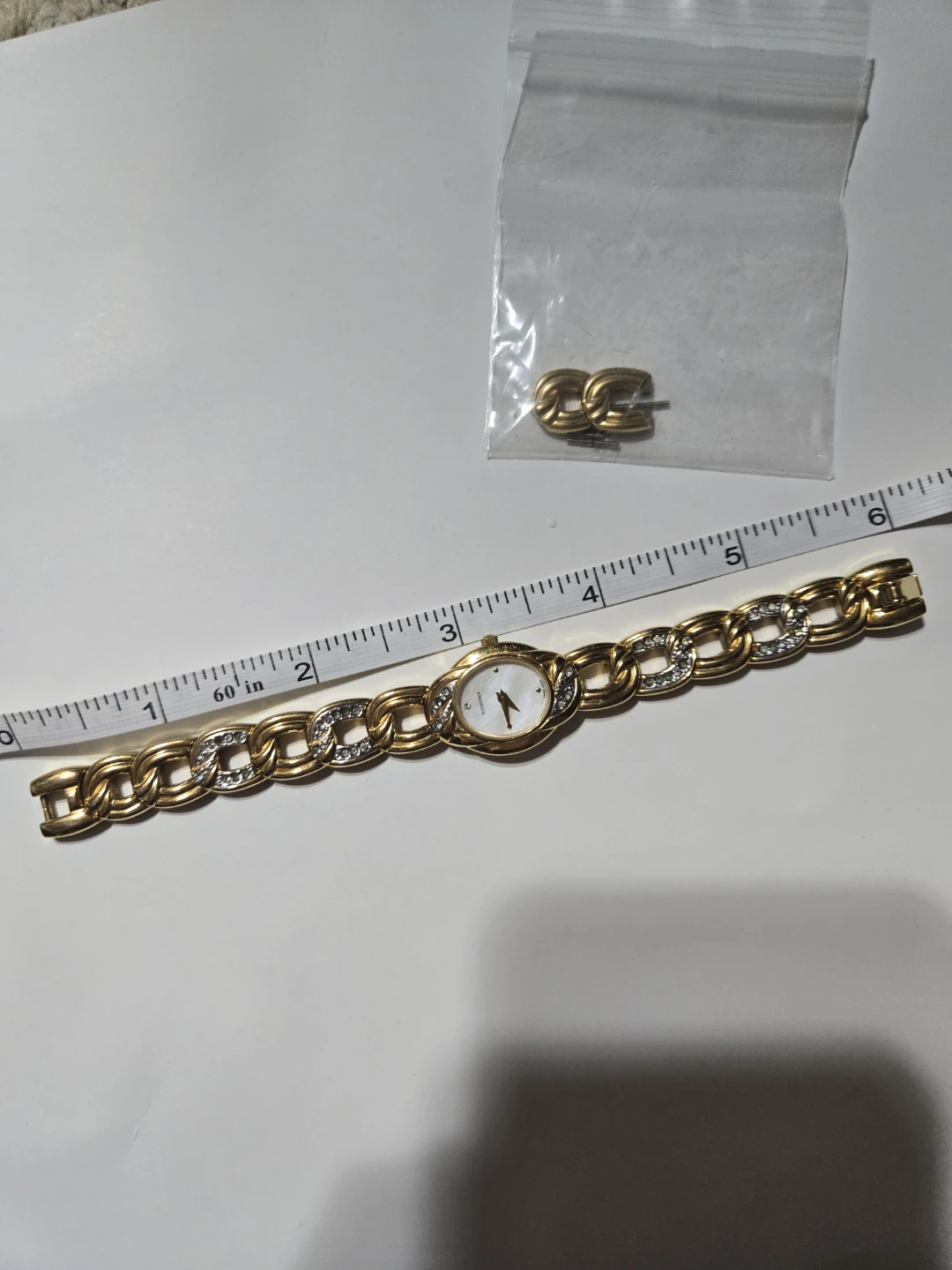 Bucherer Gold Tone Women's Watch with Crystals - photo 2