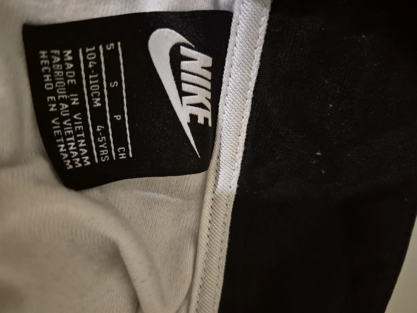 Nike Kids Tracksuit Set - Black/White - Size S (4-5 Yrs) - photo 4