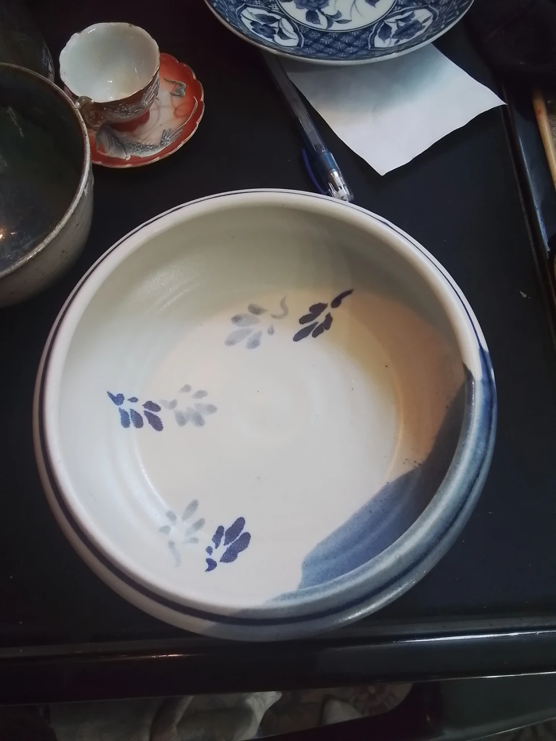 Ken MacTavish and Robert Matsunaga Bowl 7x2.5"