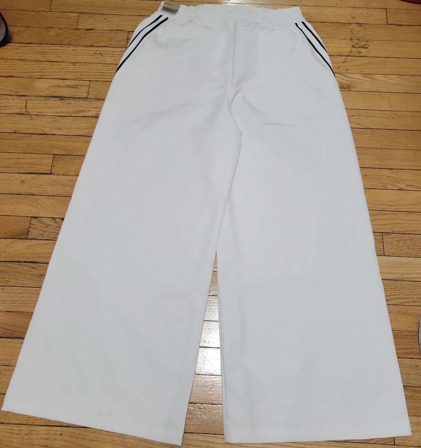 Nike Dri-FIT Women's Wide Leg Pants XL White - photo 4