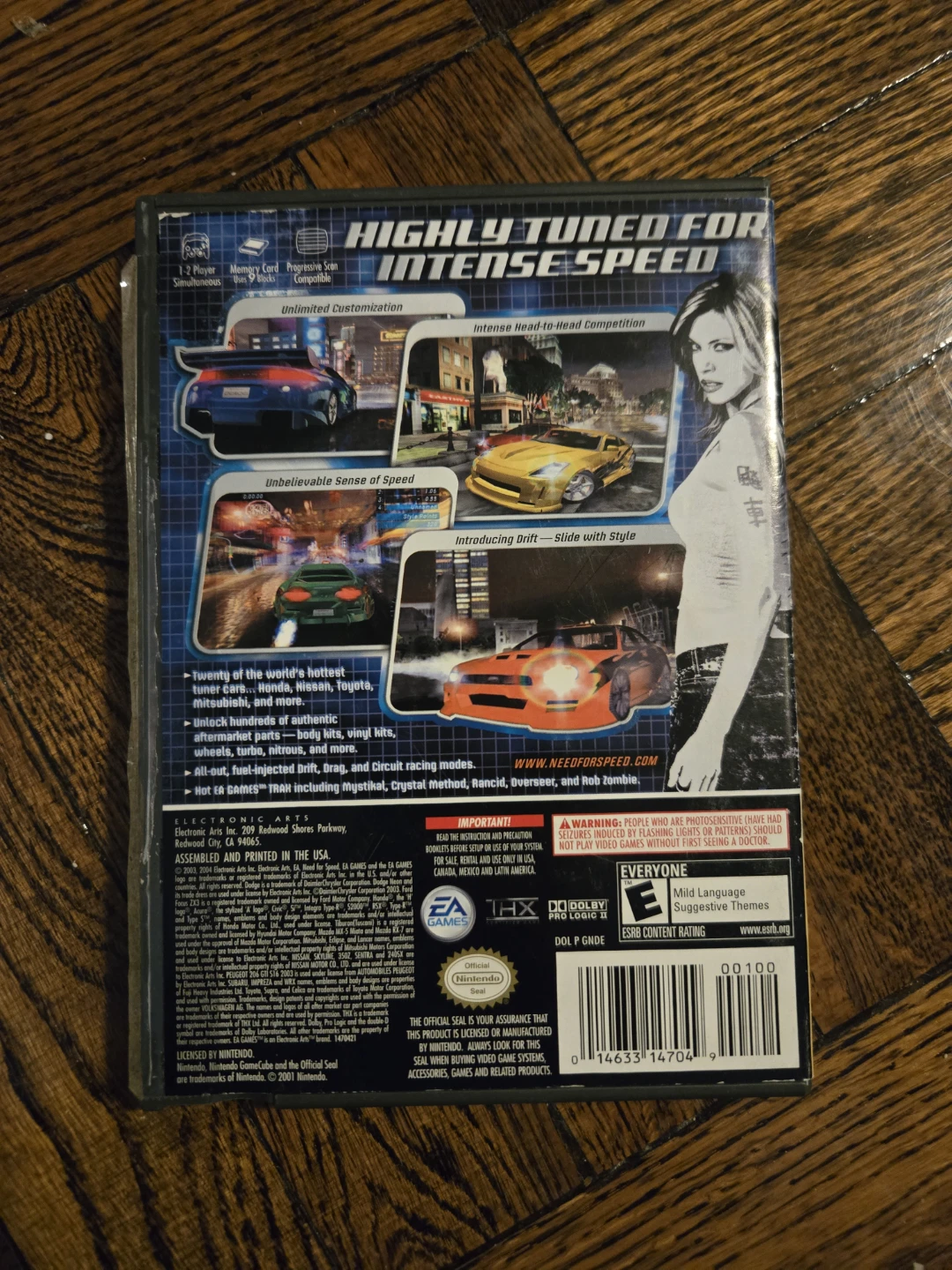 Gamecube Need for Speed Underground complete in box - photo 2