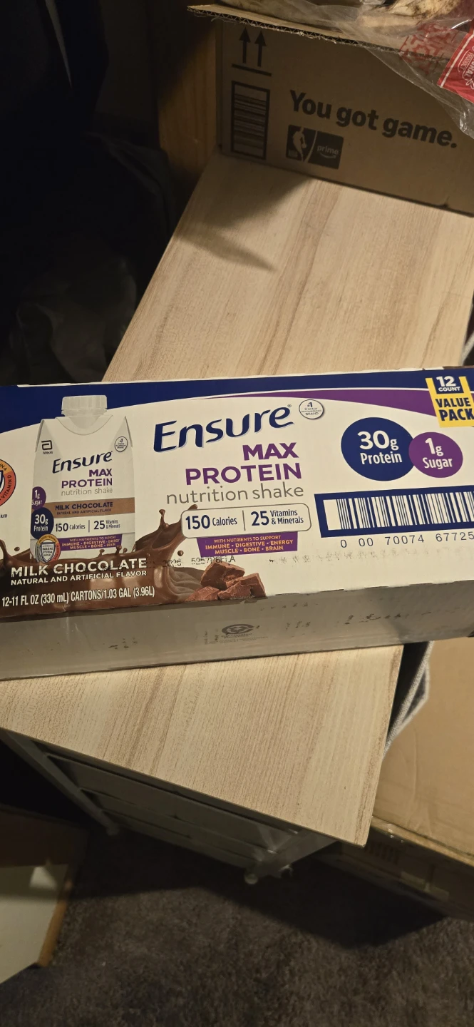 Ensure Max Protein Nutrition Shake - Milk Chocolate (12 Pack) - photo 2