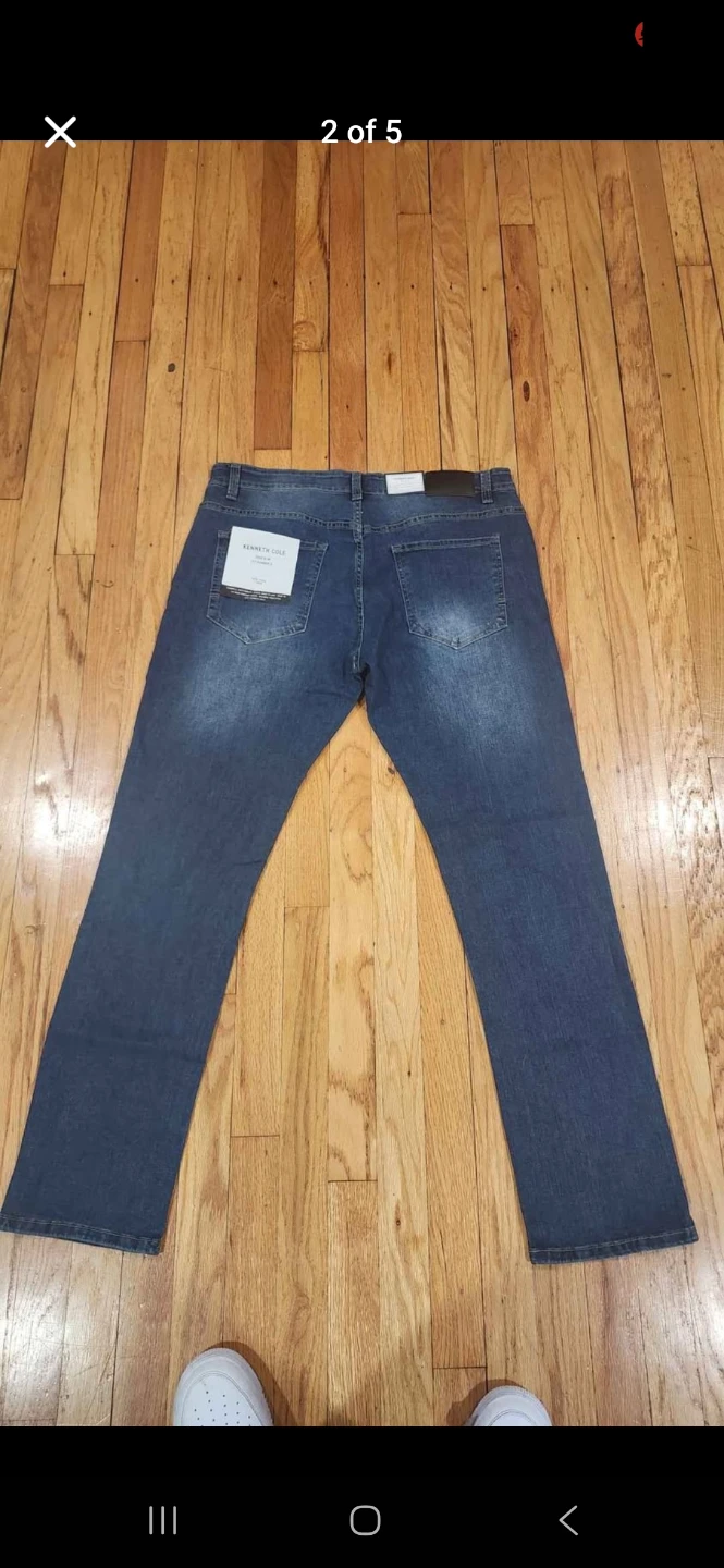 Kenneth Cole Men's Slim Fit Jeans Size 36x32 - photo 4
