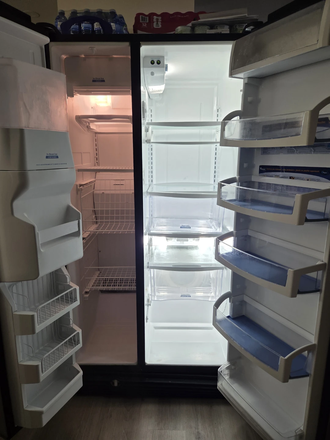 Whirlpool Side-by-Side Fridge - photo 2