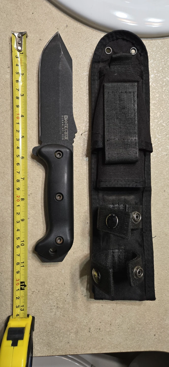 BK-2 Fixed Blade Knife with Sheath - photo 2