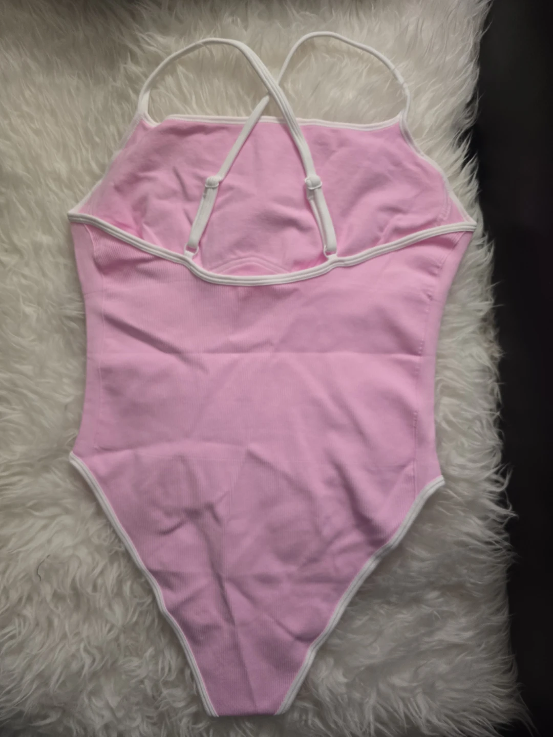 OQQ Pink Bodysuit XL - photo 2