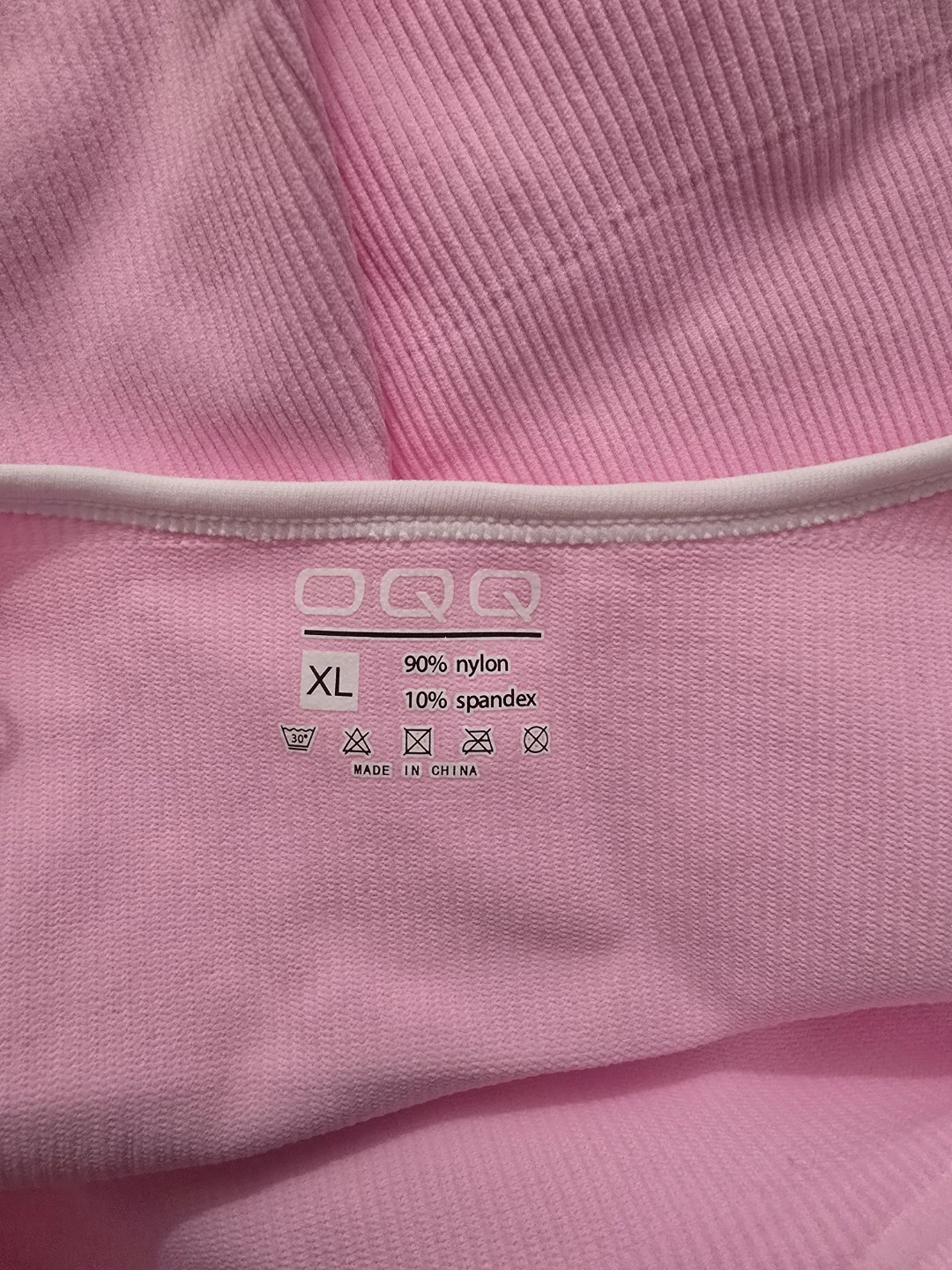 OQQ Pink Bodysuit XL - photo 3