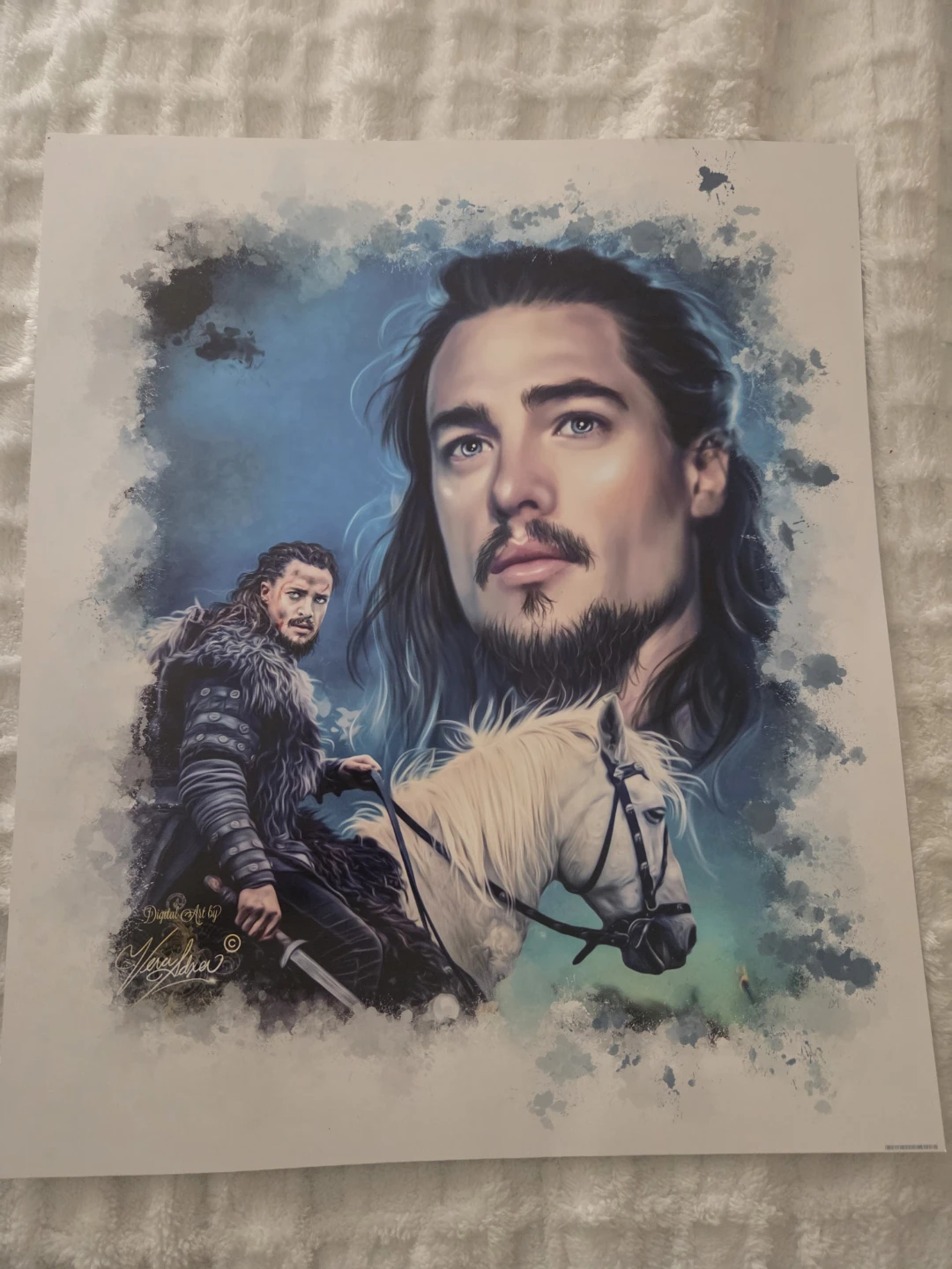 Art Print featuring Uhtred of Bebbanburg