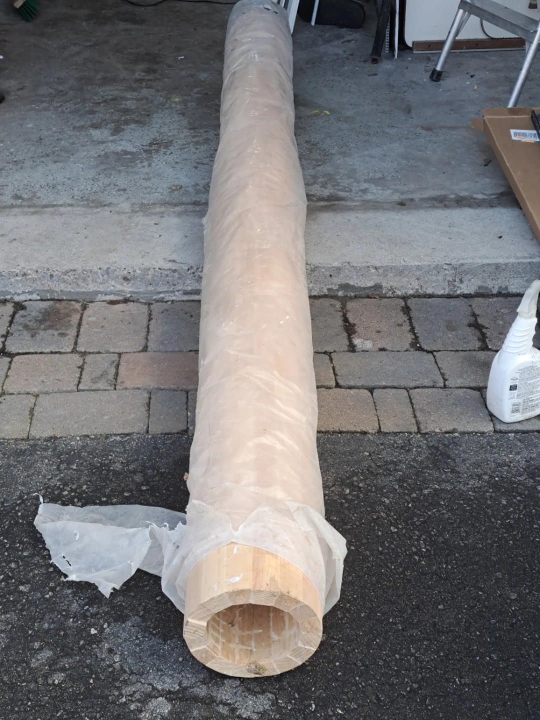 Large Wooden Column post - photo 3